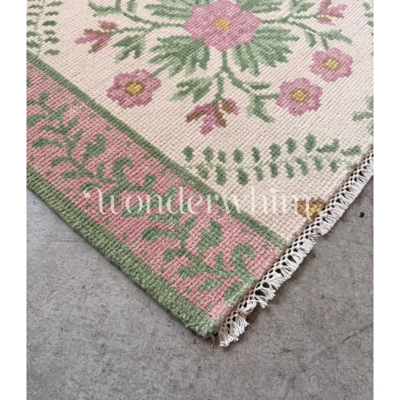 Lucile with Pink Border