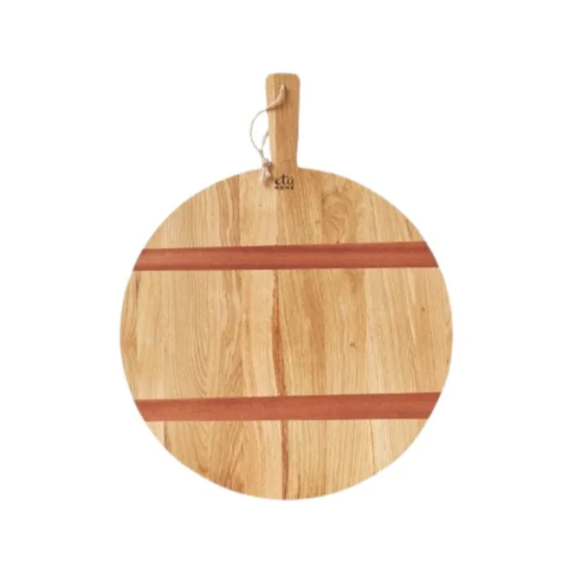 Round Oak Charcuterie Board