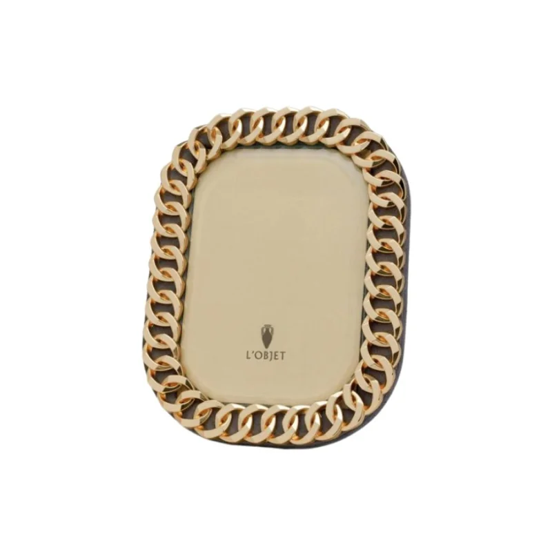 Cuban Link Frame Gold