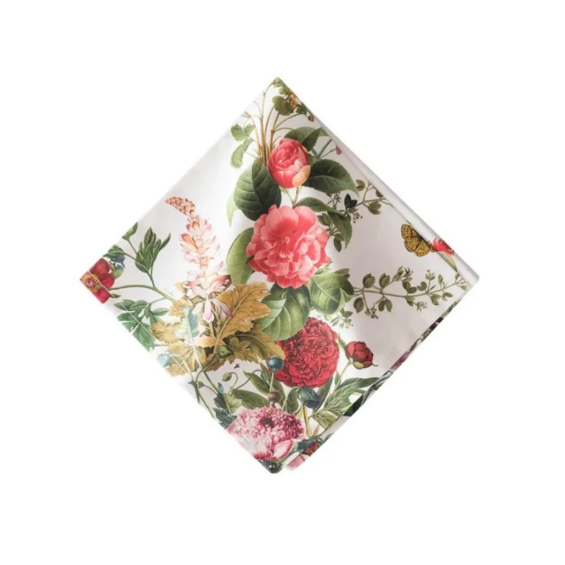 Juliska Field of Flowers Napkin White