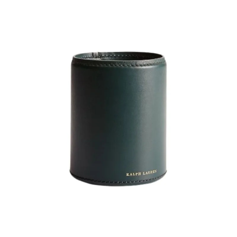 Ralph Lauren Brennan Leather Pencil Cup Green