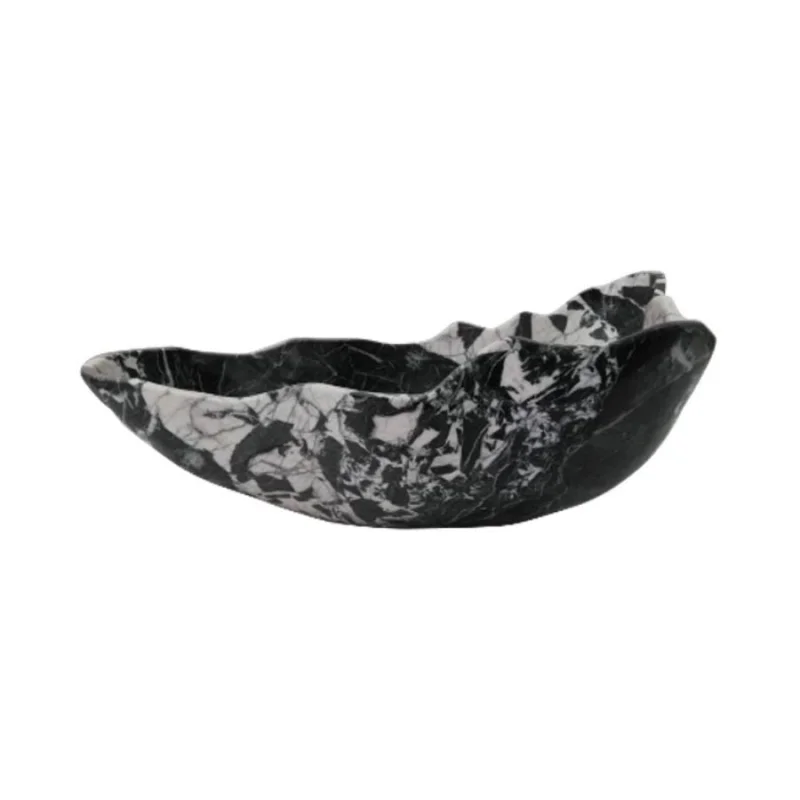 Black Marble Bowl