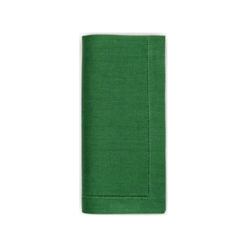 Festival Dinner Napkins Set of 4 Emerald