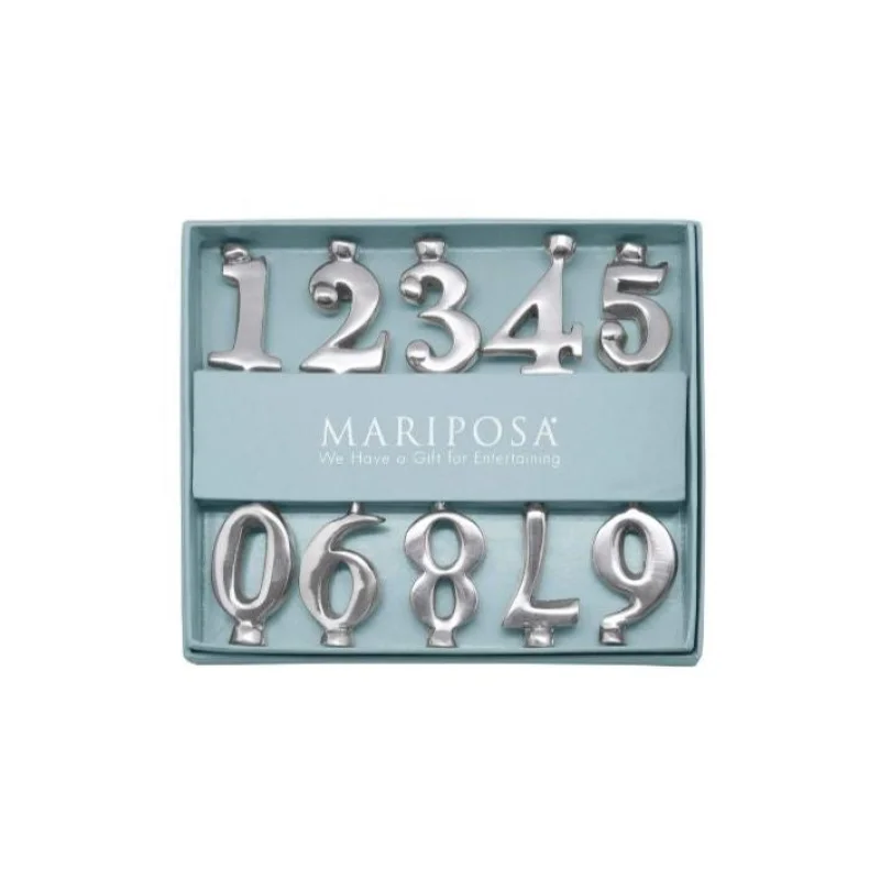 Candle Number Holder Set