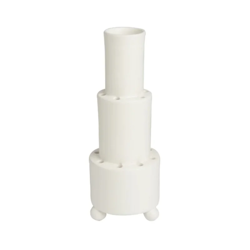 White 16-Hole Tulipiere