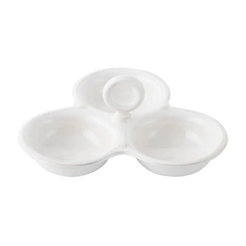 Juliska Berry & Thread Triple Bowl Server
