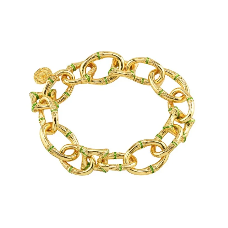Bangkok Bamboo Link Bracelet 7.25″