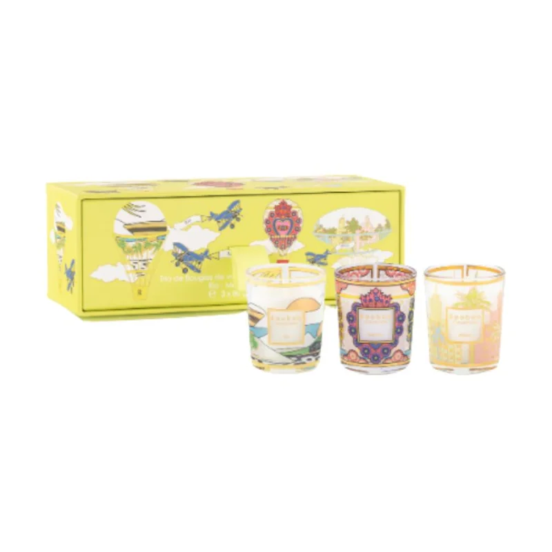 Baobab Trio Travel Candles Rio-Mexico-Miami