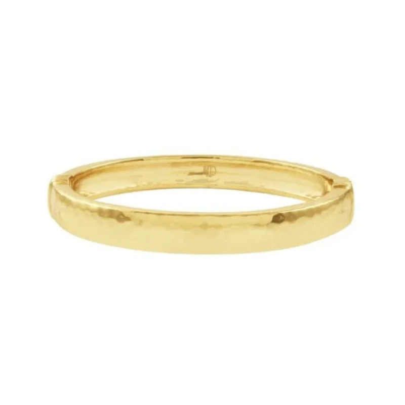 Cleopatra Oval Hinged Bangle