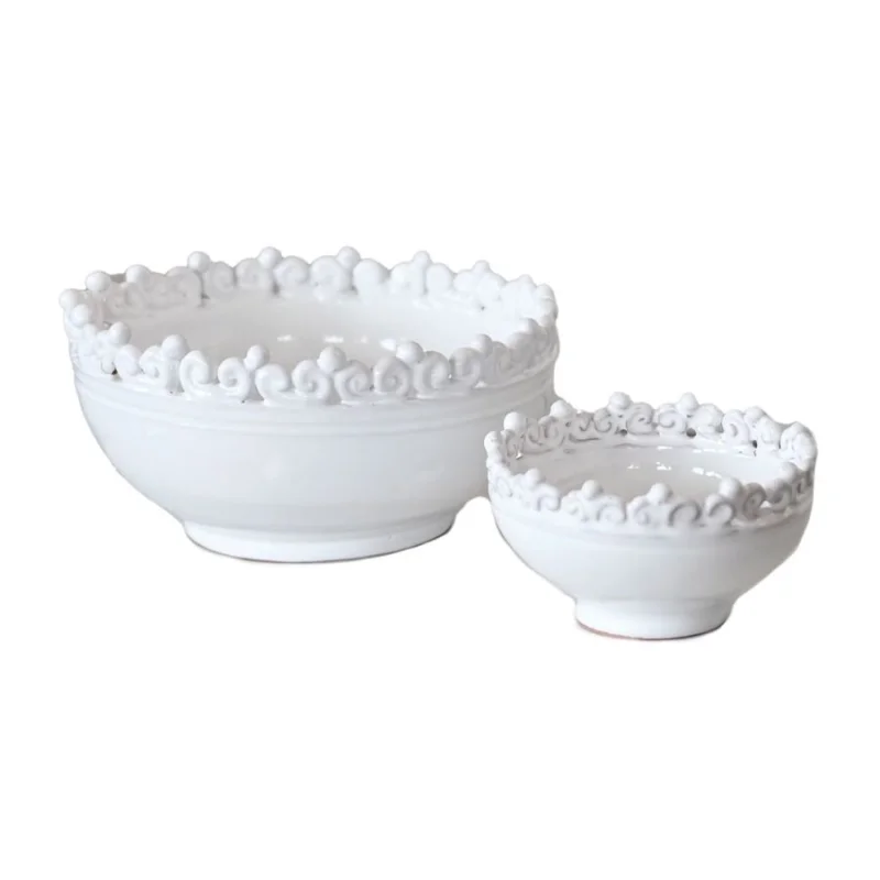Puglia Bowl White