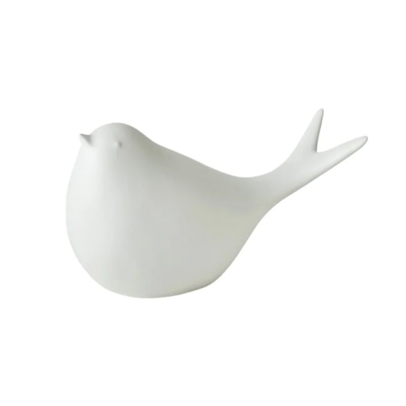 Sated Bird Matte White