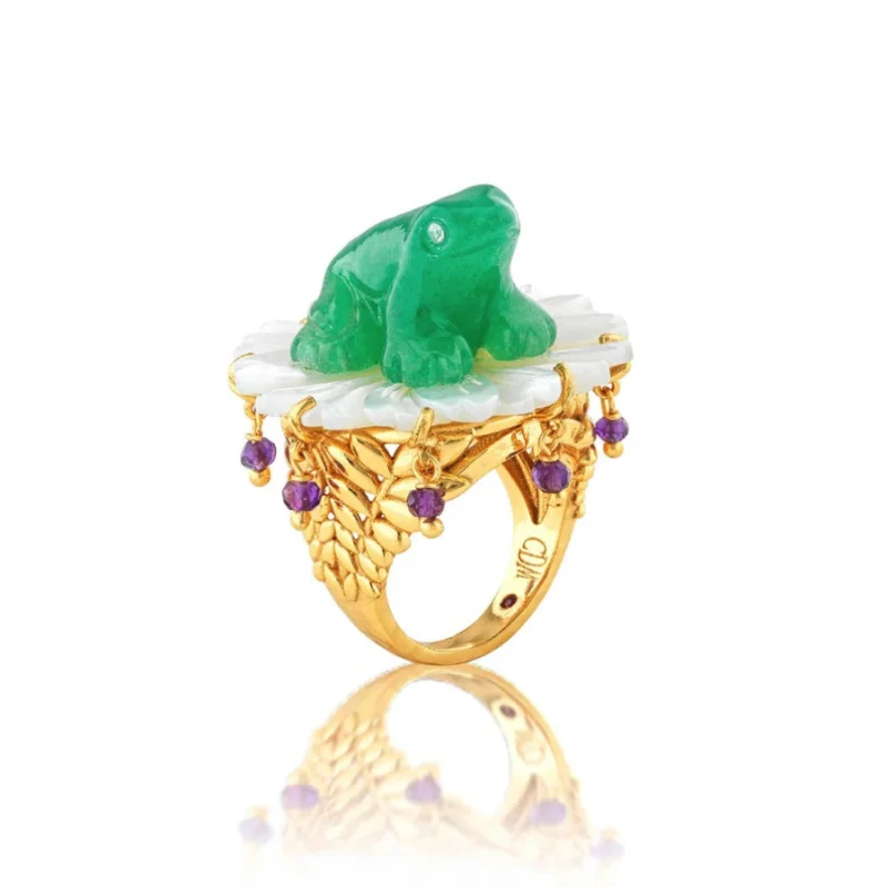 Villandry Frog Prince Ring