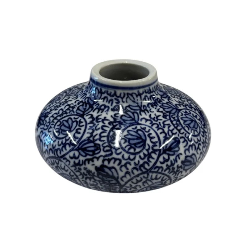 Blue and White Small Vase