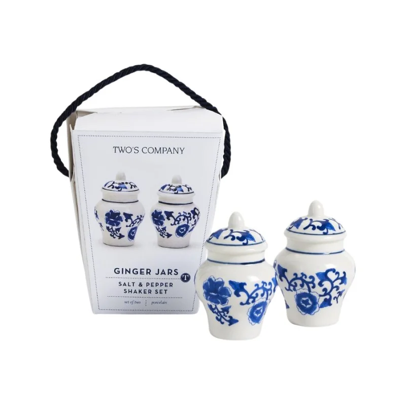 Mini Ginger Jar Salt and Pepper Shaker