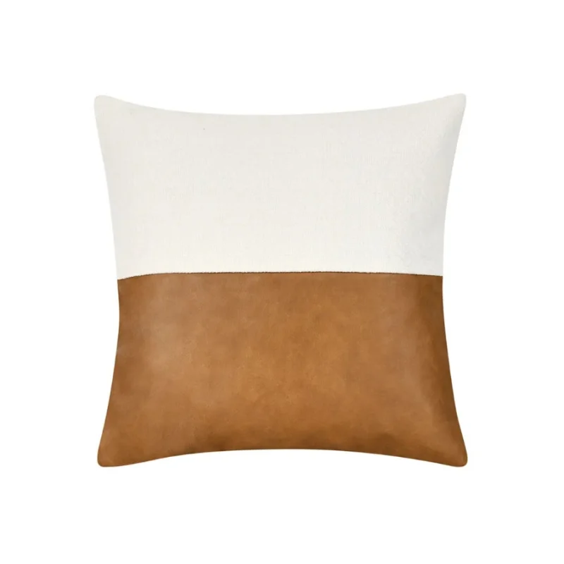 Canyon Ivory/Chestnut Throw Pillow