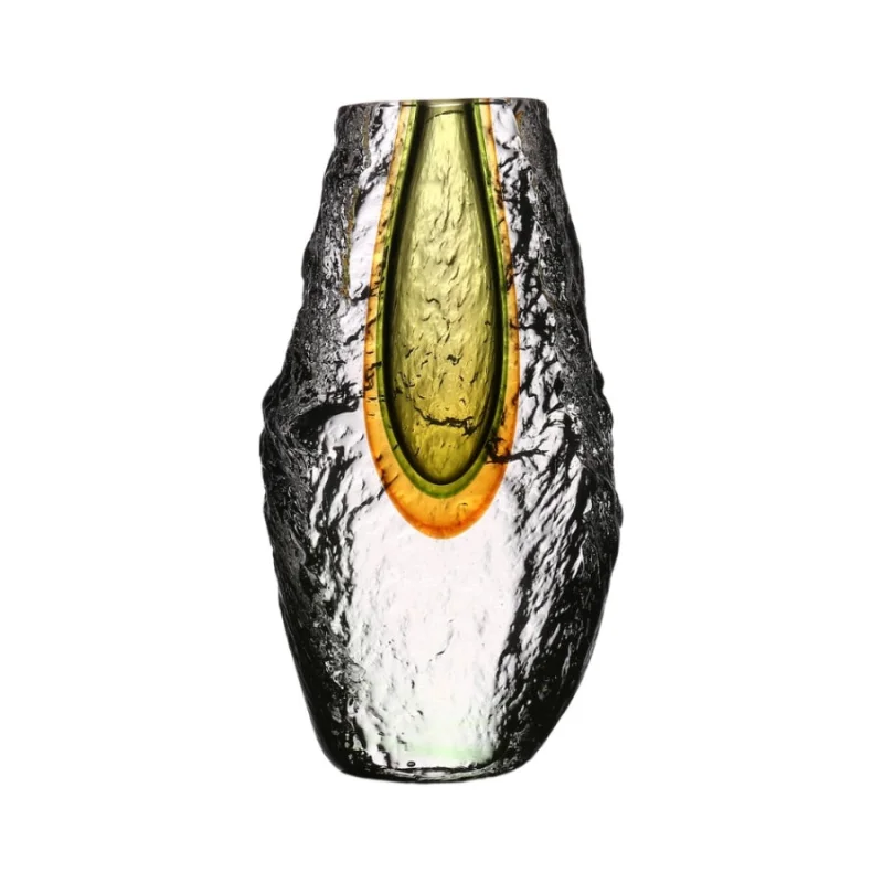 Glass Vase with Accent