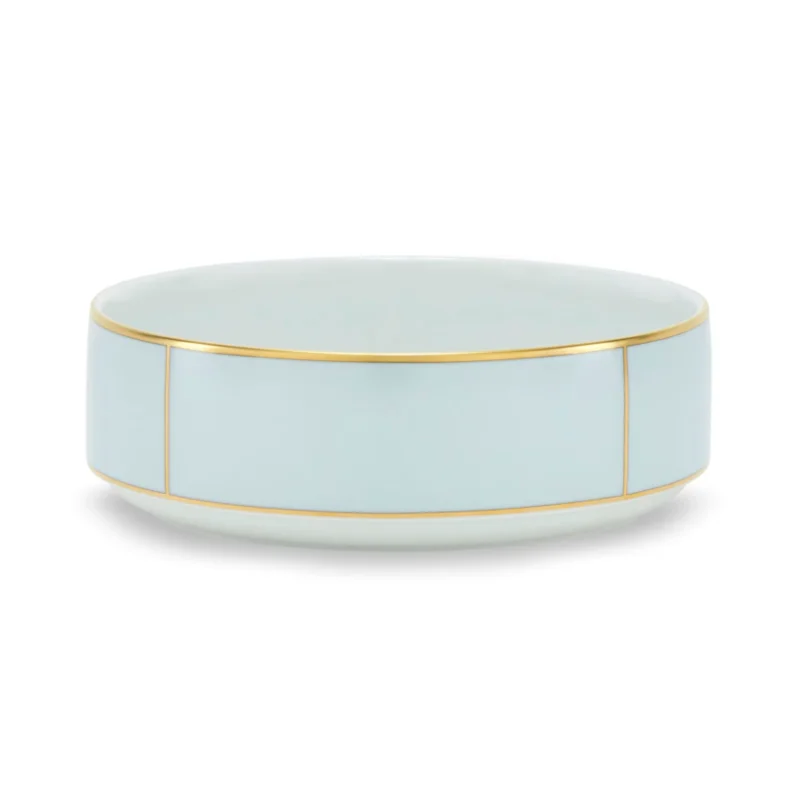 Ginori Diva Celeste Salad Bowl Registry Exclusive