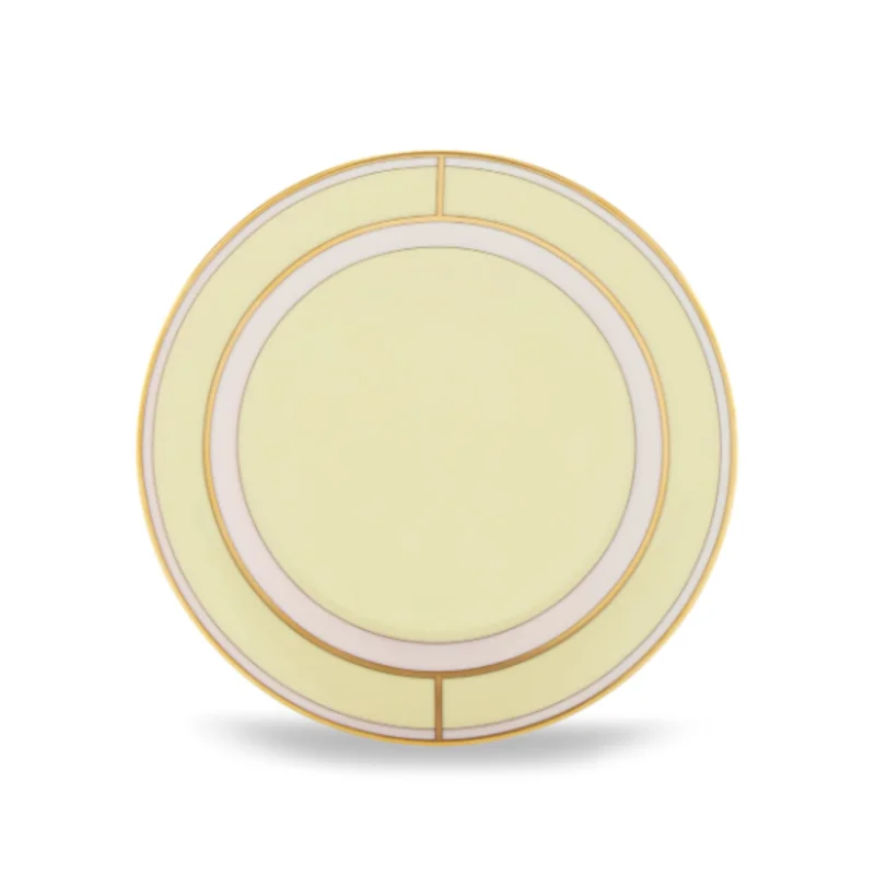 Ginori Diva Giallo Tea/Bread Plate Registry Exclusive