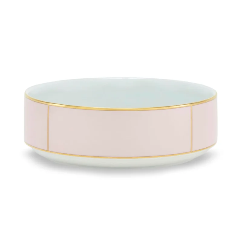Ginori Diva Rosa Salad Bowl Registry Exclusive