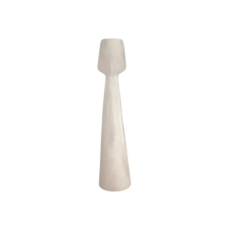 Nashi Arila Candelabra White Swirl