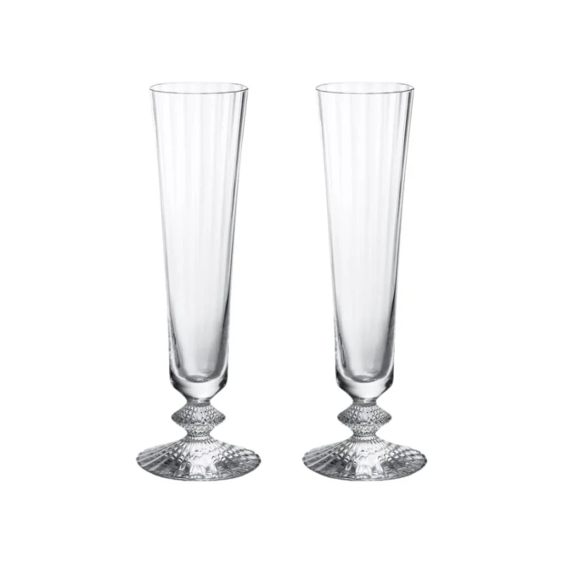 Baccarat Mille Nuits Flute Set of 2 Registry Exclusive