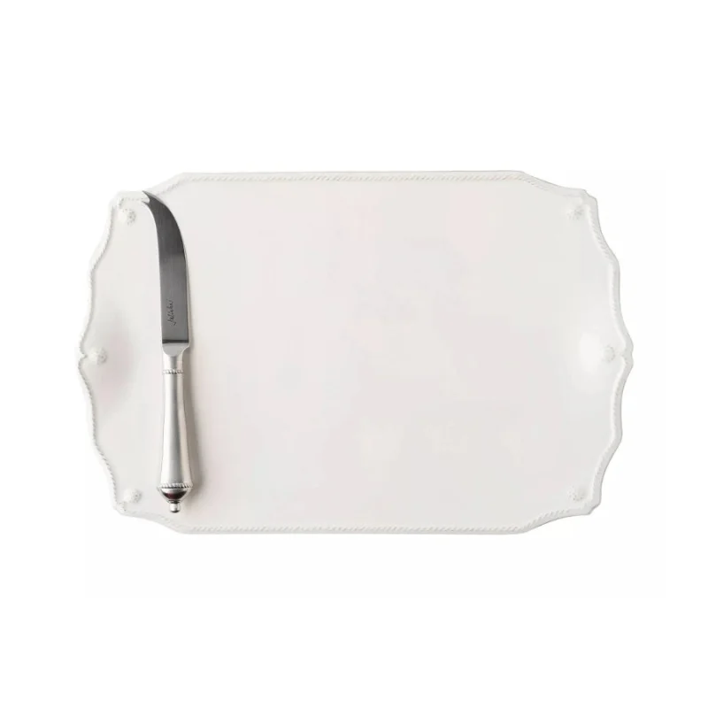 Juliska Berry & Thread 15″ Serving Board with Knife Registry Exclusive