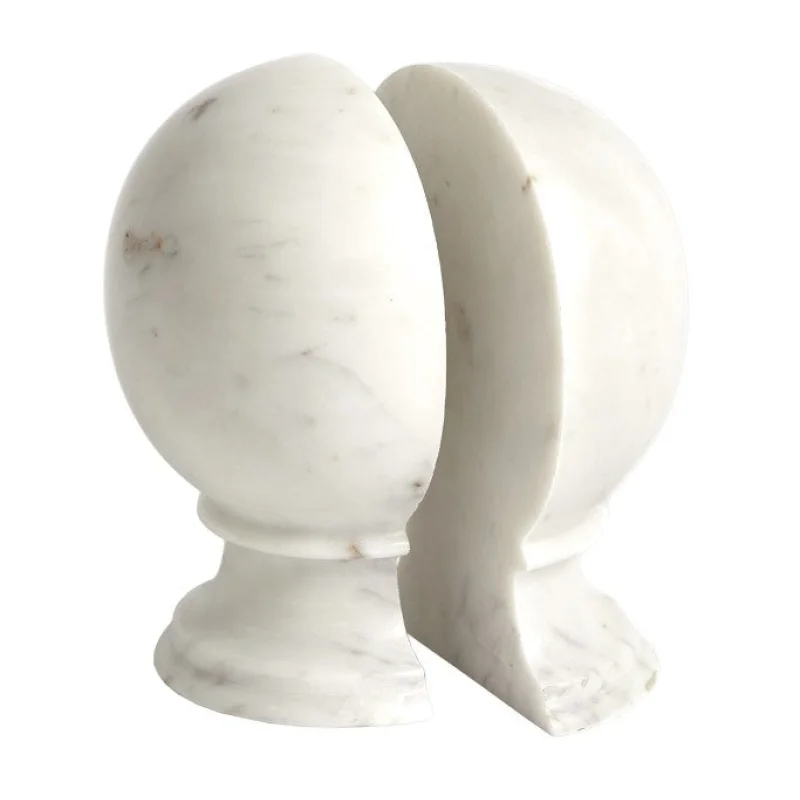 Marble Bookends Set/2 Registry Exclusive