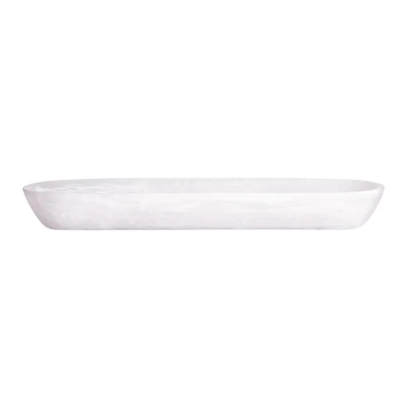 Nashi Boat Bowl Registry Exclusive White Swirl