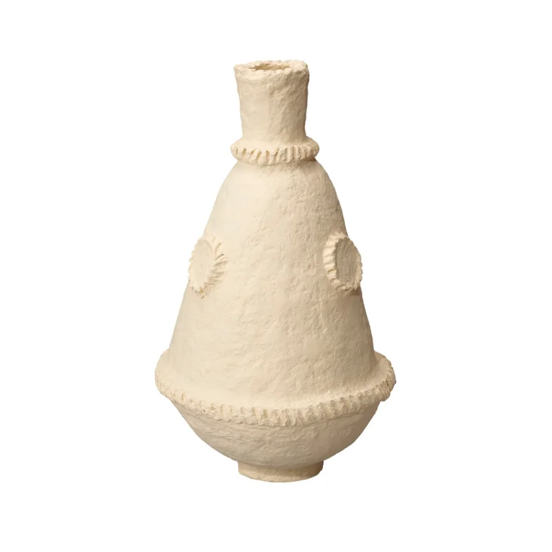 Basin Paper Mache Vase
