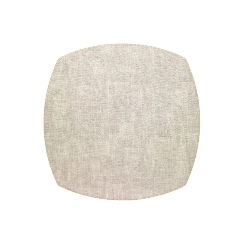 Bodrum Allure Placemat Elliptic Set of 4 Registry Exclusive Birch