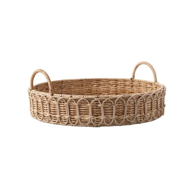 Juliska Provence Rattan 16″ Circle Tray Registry Exclusive