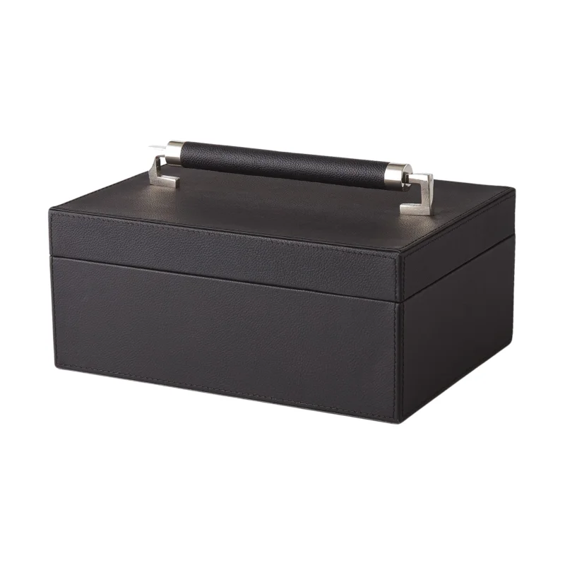 Leather Handle Box
