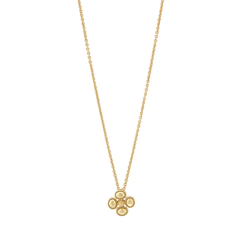 Berry Clover Station Necklace