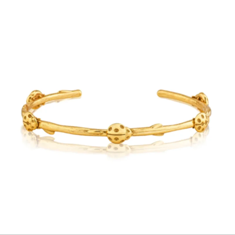 Meadow Ladybug Petite Cuff