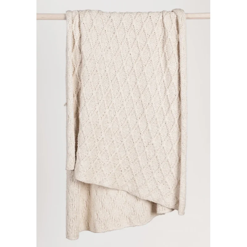 Catalina Throw – Ivory