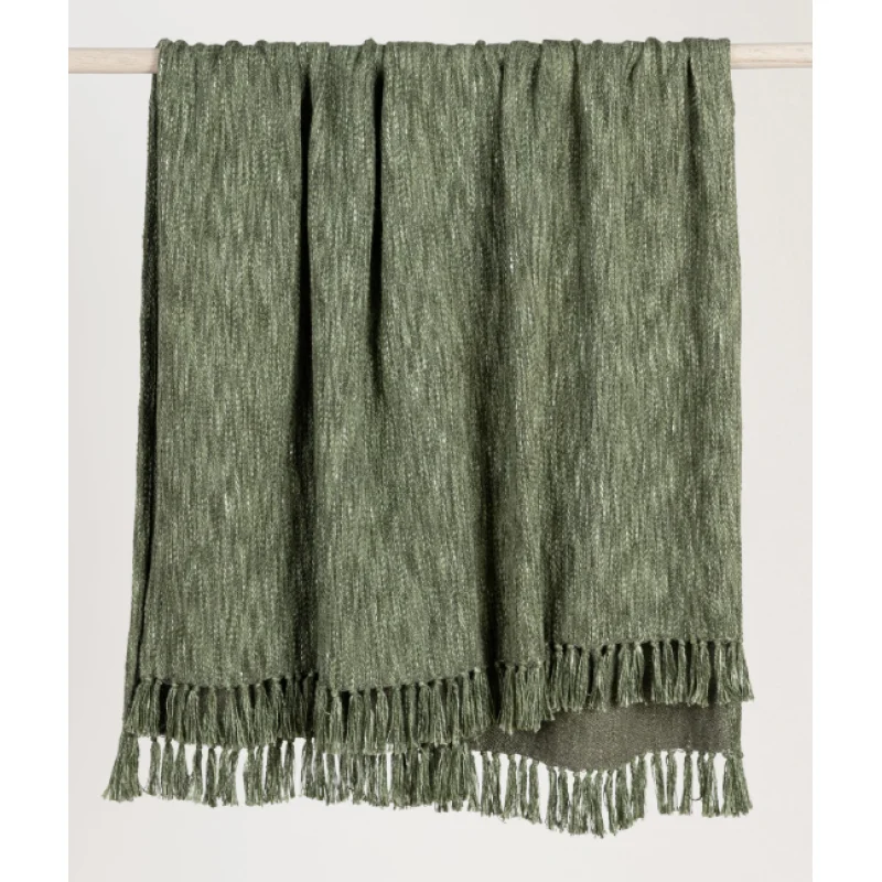 Sharma Throw – Cedar Green