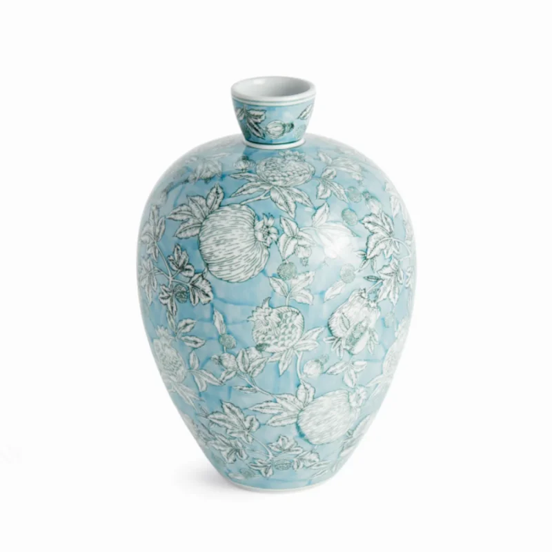 Pomegranate Sketch Vase