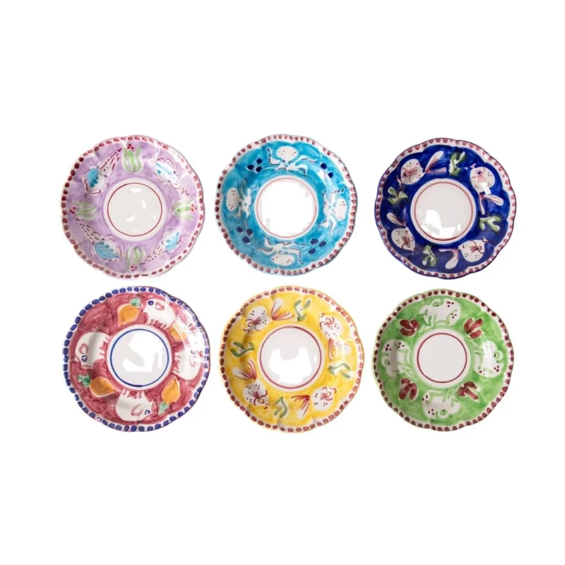 Animaletti Frutta Plates Set of 6 – Casa Amalfi Registry Exclusive