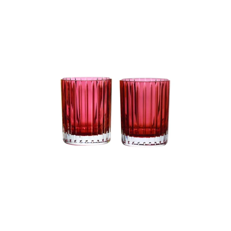 Baccarat Harmonie Tumblers Red, Set of 2 Registry Exclusive Red