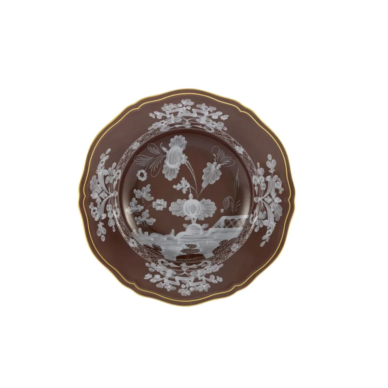 Ginori Oriente Italiano Charger Castagna Registry Exclusive