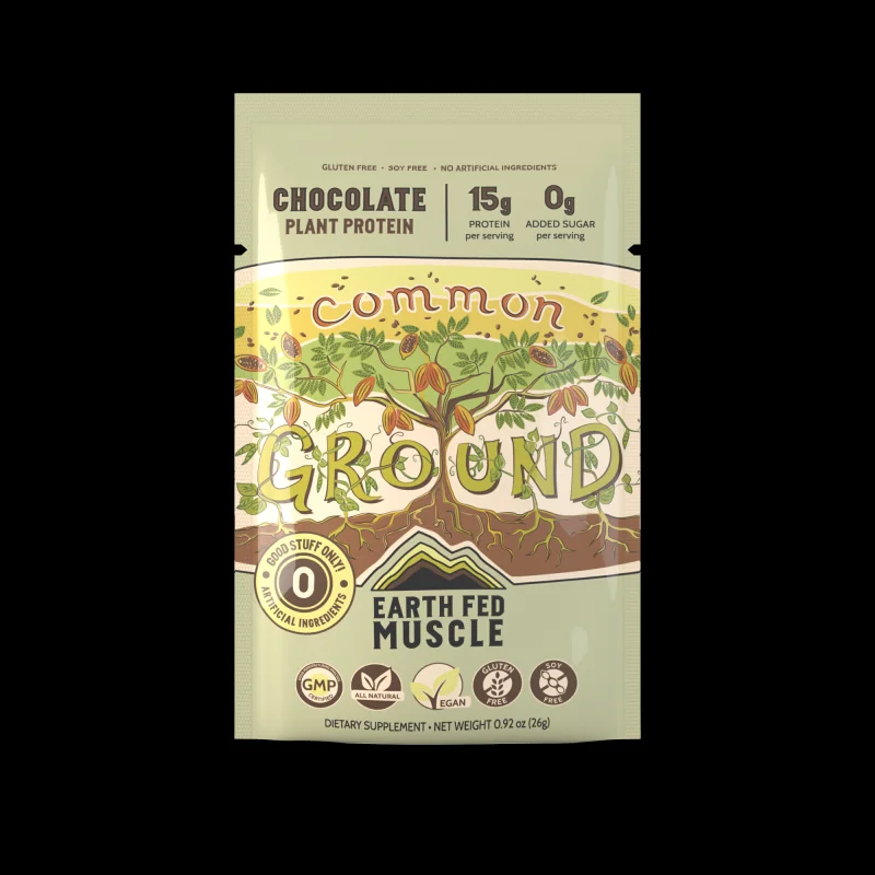Common Ground Chocolate Plant Protein (Single Serving)