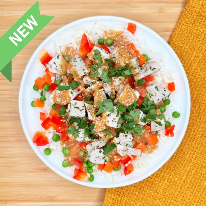 Peanut Chicken Bowl (GF)
