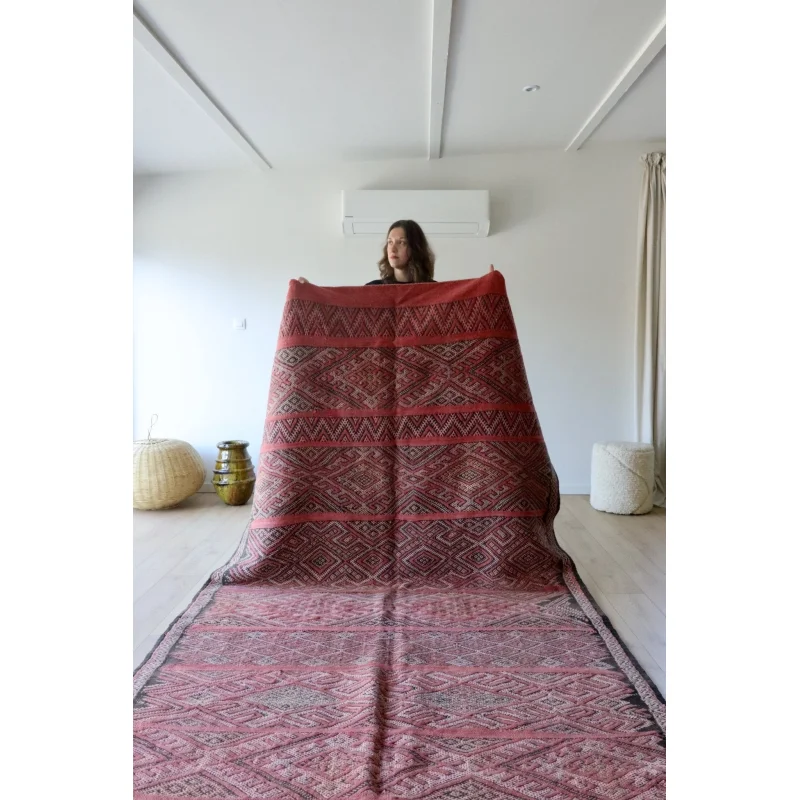 Vintage Berber Kilim Rug (840) 308x178cm