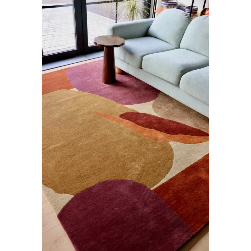 Tufted wool rug – Autumn