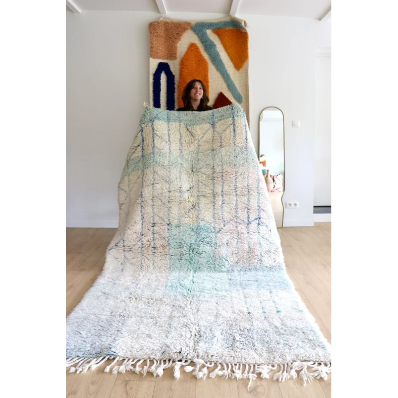 Beni Ouarain Moroccan Colorful Rug (1164) 272x153cm – Lola