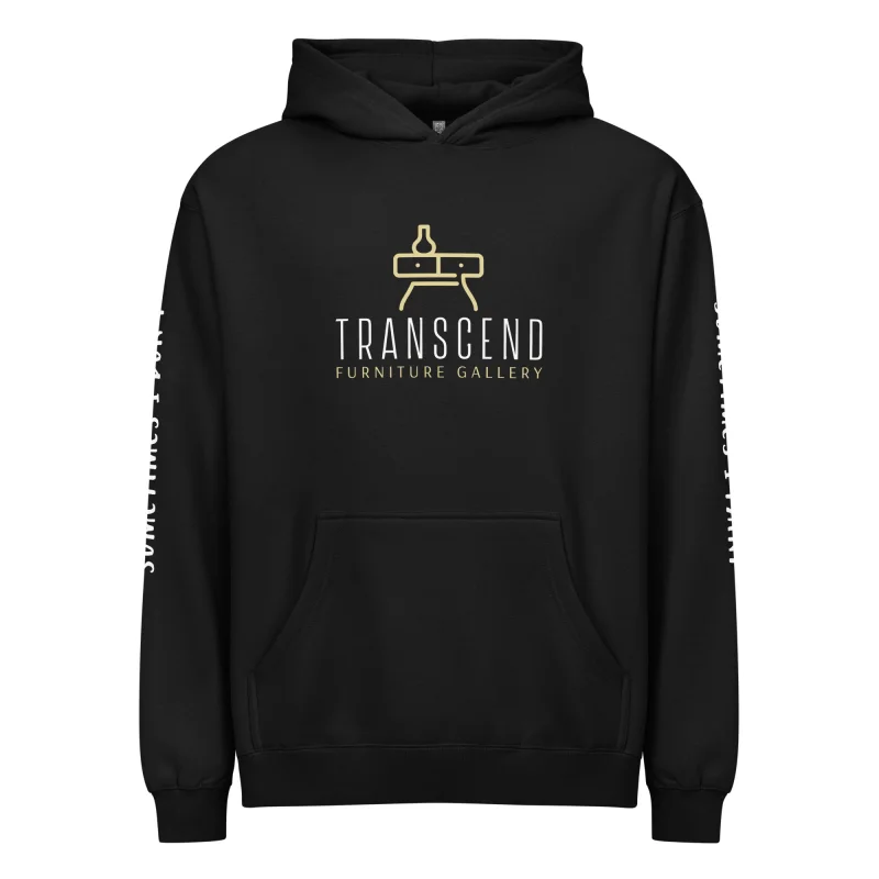 “Sometimes I Paint, Sometimes I Don’t” Double Sleeve Text Hoodie Black