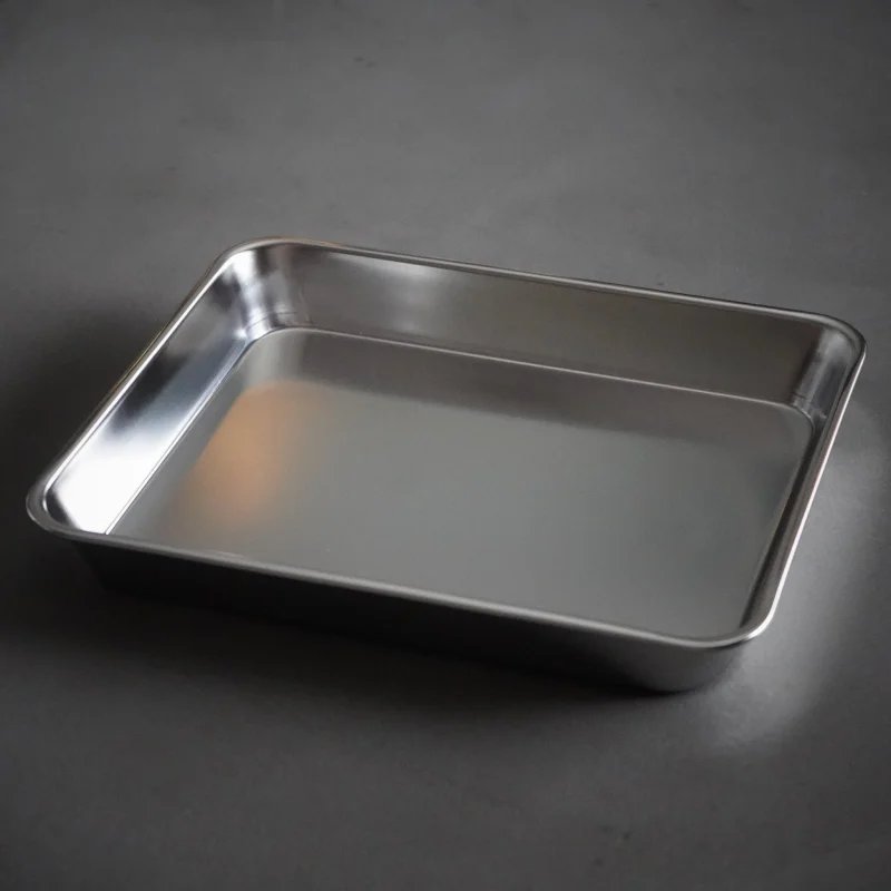 Clover 18-8 Shallow Square cooking tray / Ooya Seisakusho