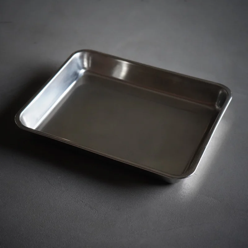 Koinu Brand 18-8 Shallow Square Tray / Honma Seisakusho