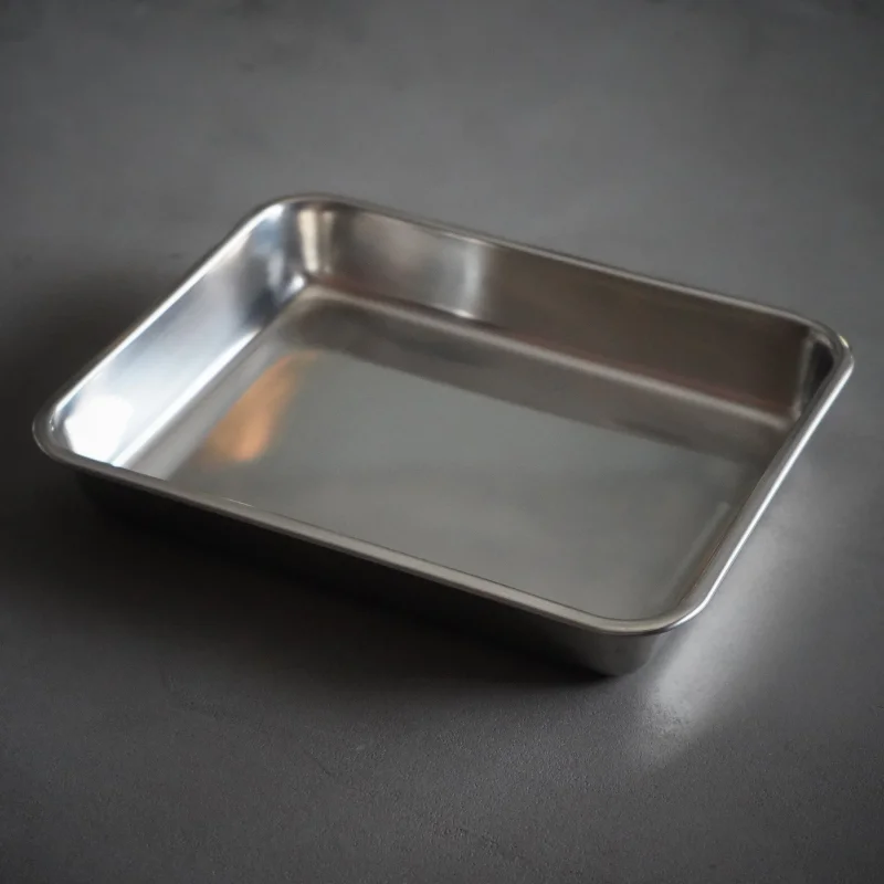 Koinu brand 18-8 square cooking tray / Honma Seisakusho