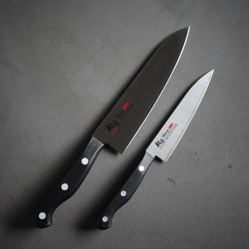 Murato Sharp Knife Set  Gyuto 180mm & Petty 125mm | AUS10 Core Steel | Dishwasher Safe